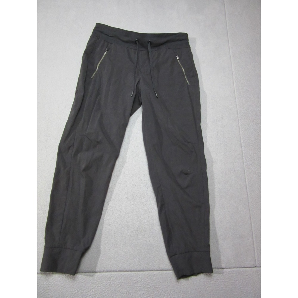 Athleta Jogger Womens 8 Black Trekkie North Hiking Travel Pants Acivewear
